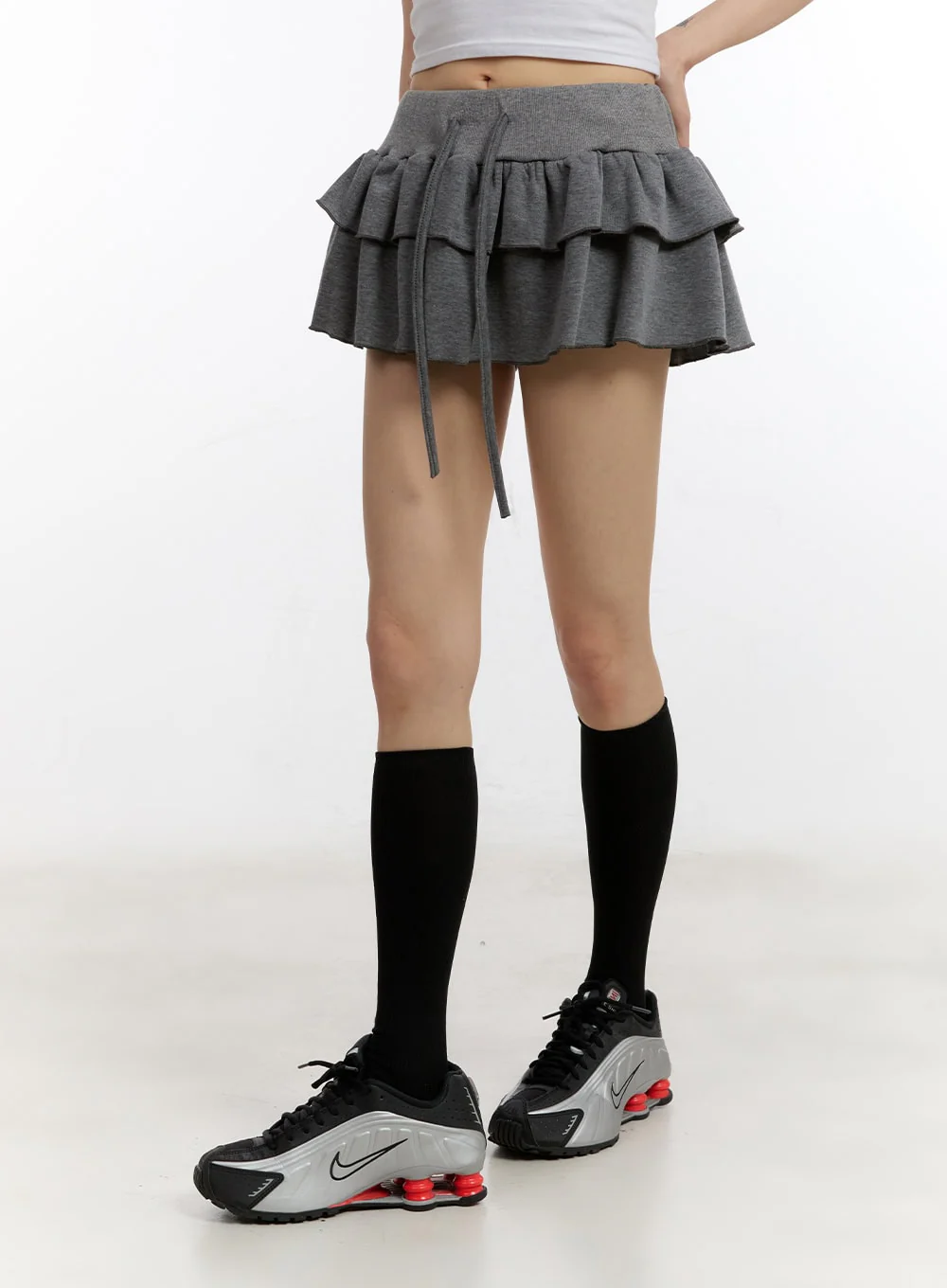 Frill Layered Mini Skirt CA508 - Image 10