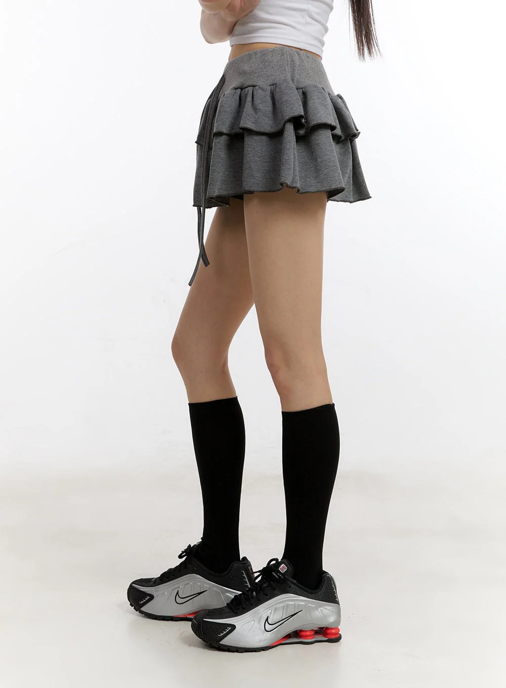 Frill Layered Mini Skirt CA508 - Image 6