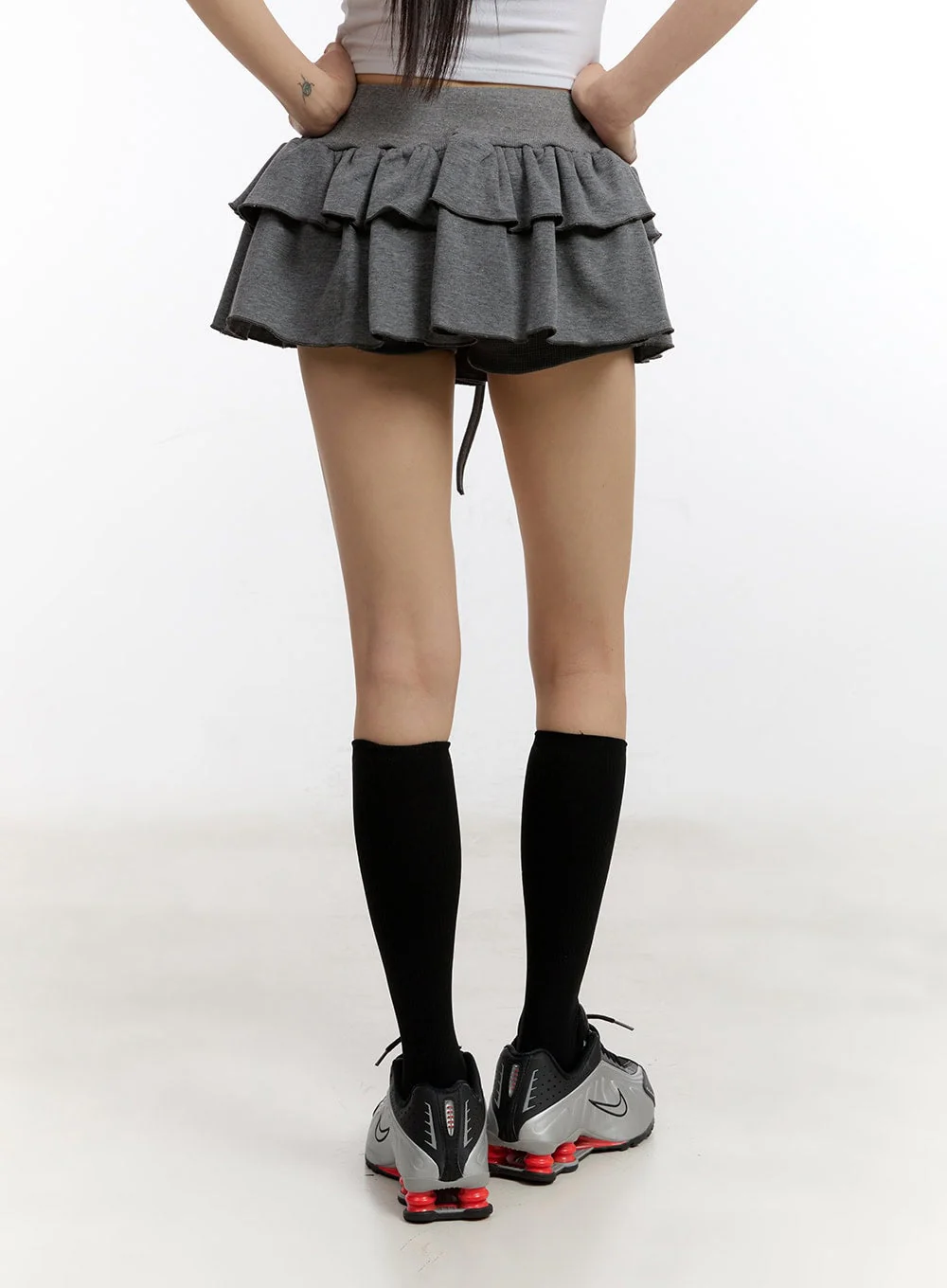 Frill Layered Mini Skirt CA508 - Image 7