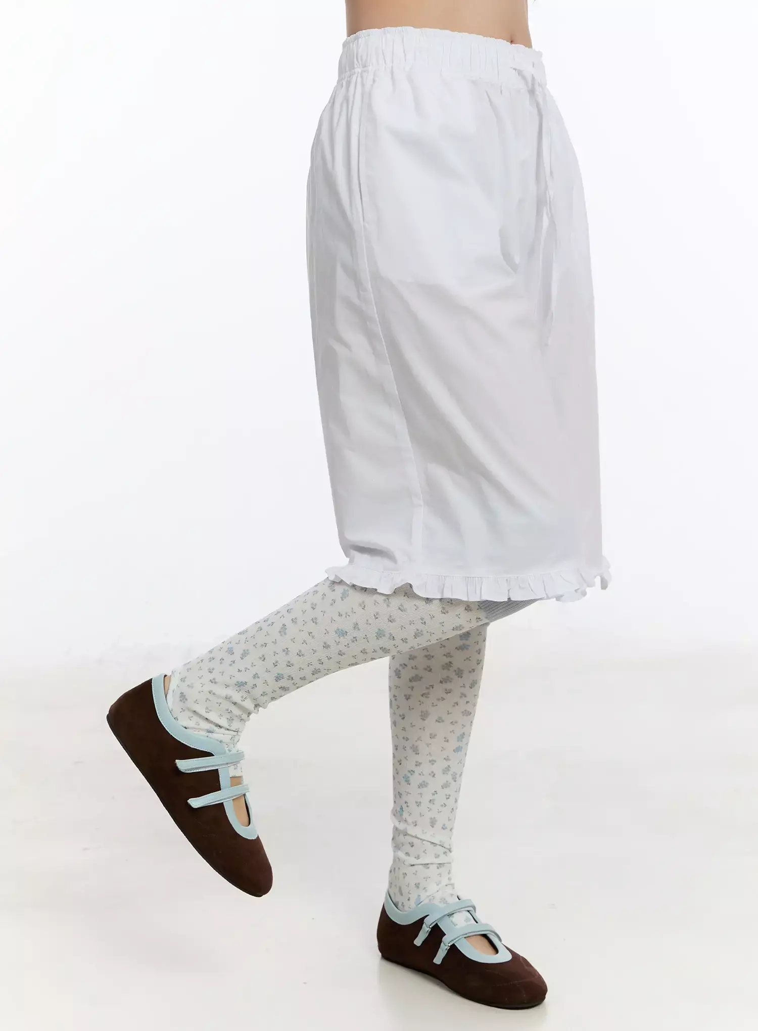 Frilled Cotton Shorts IM509 - Image 12