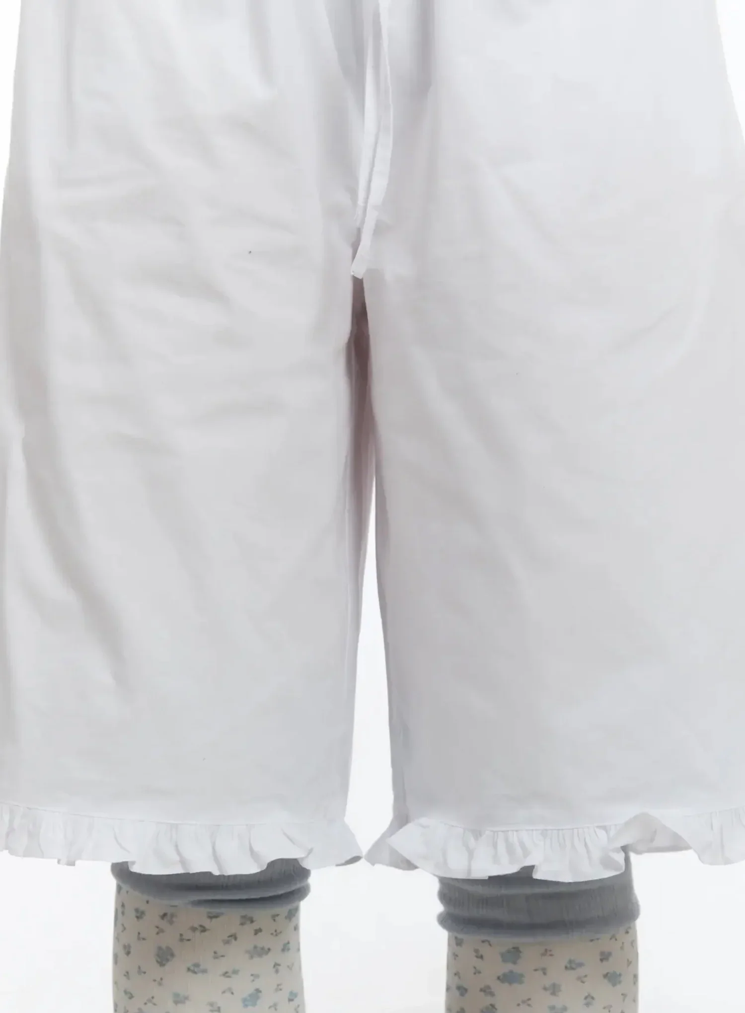 Frilled Cotton Shorts IM509 - Image 7