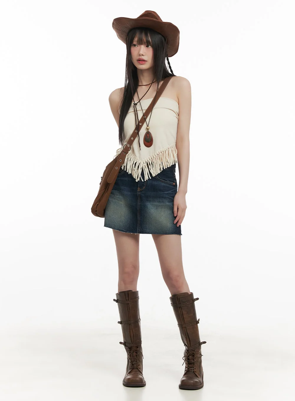 Fringe Tube Top CF518 - Image 2