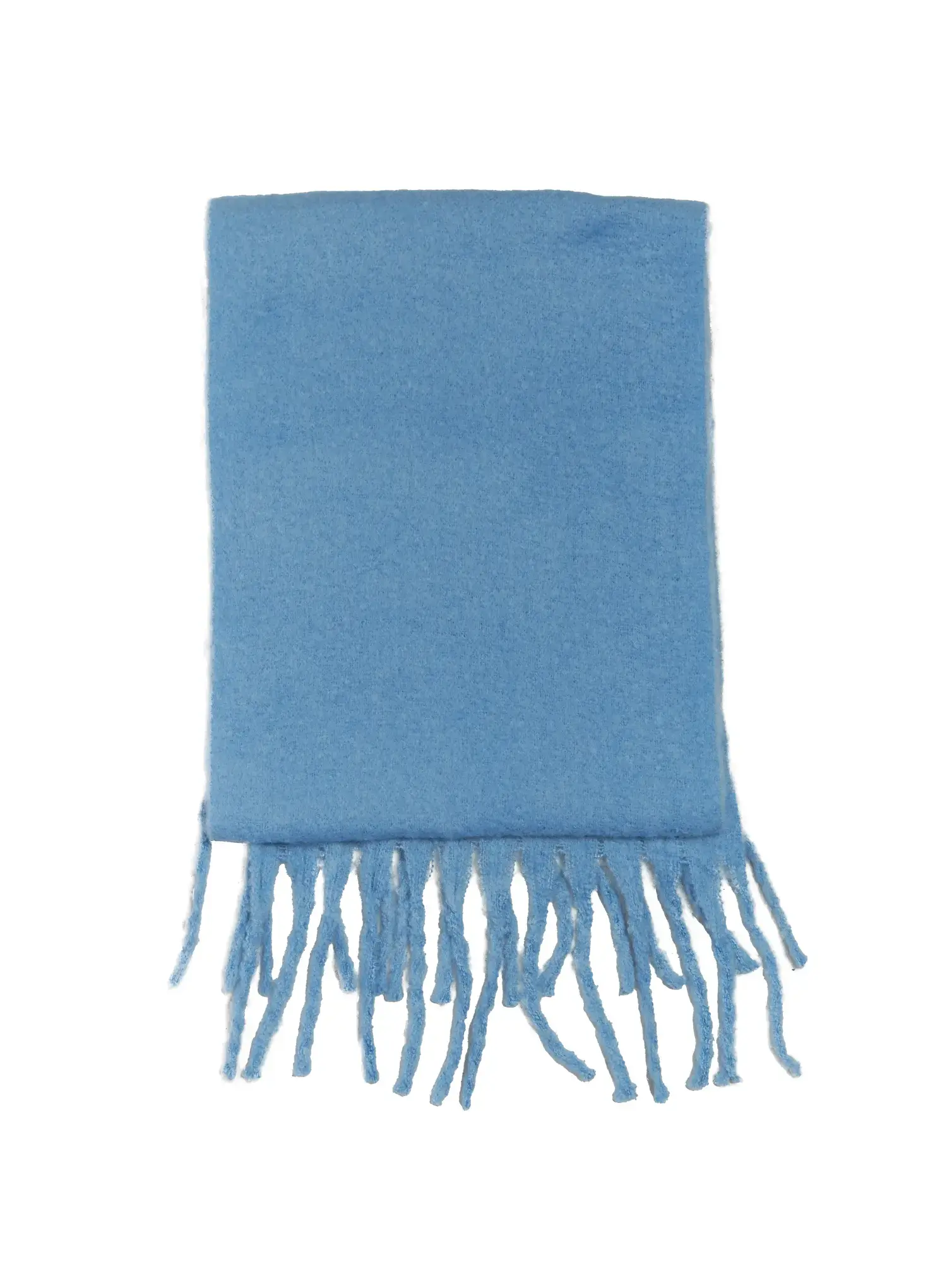 Fringed Solid Scarf IN513 - Image 5