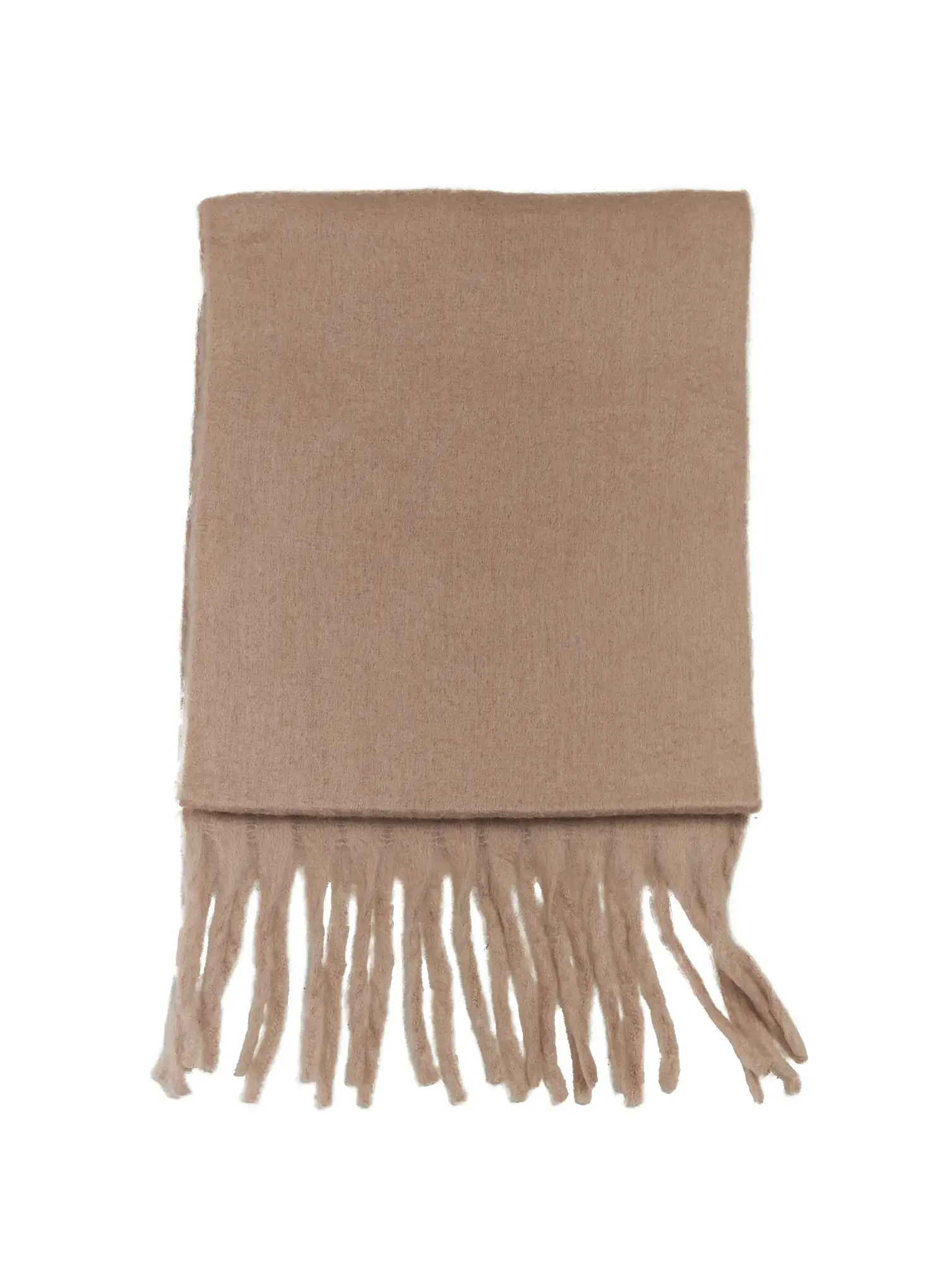 Fringed Solid Scarf IN513 - Image 7