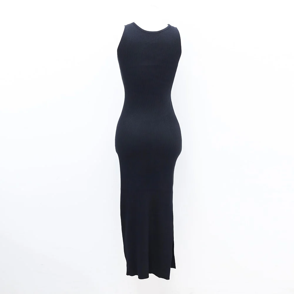 Front Cut Out Maxi Sleeveless Dress IM5 - Image 22