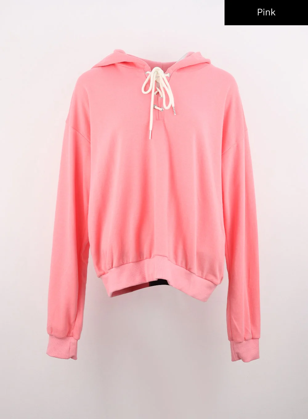 Front Tie Hooded Sweatshirt IS312 - Image 11