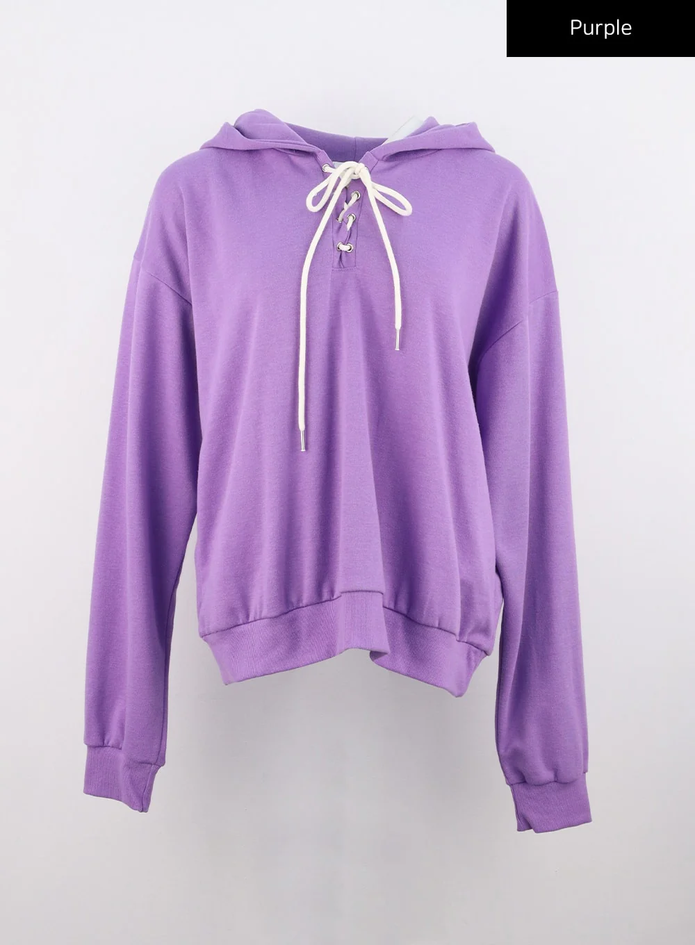 Front Tie Hooded Sweatshirt IS312 - Image 14