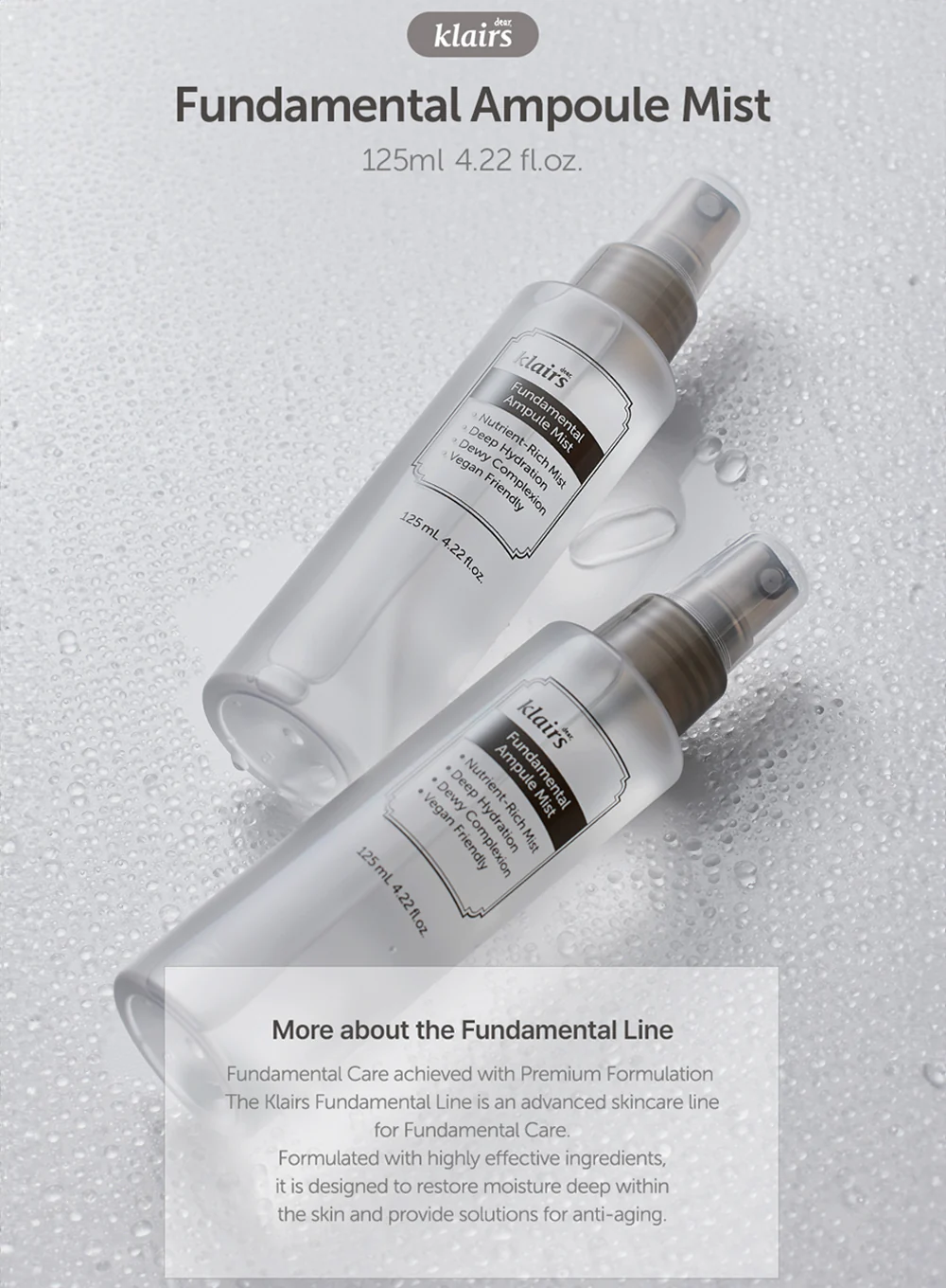 Fundamental Ampule Mist (125ml) - Image 2