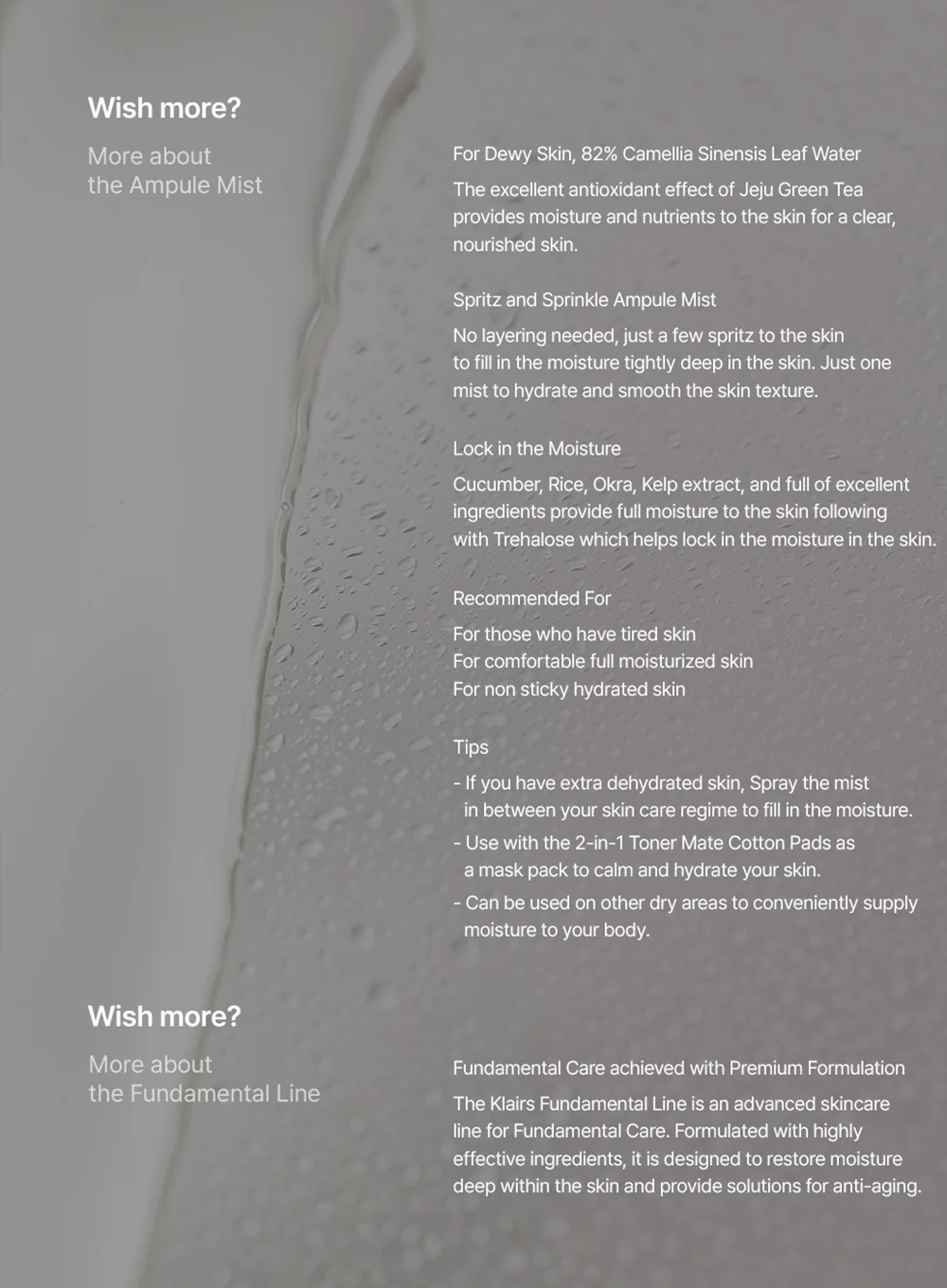 Fundamental Ampule Mist (125ml) - Image 4