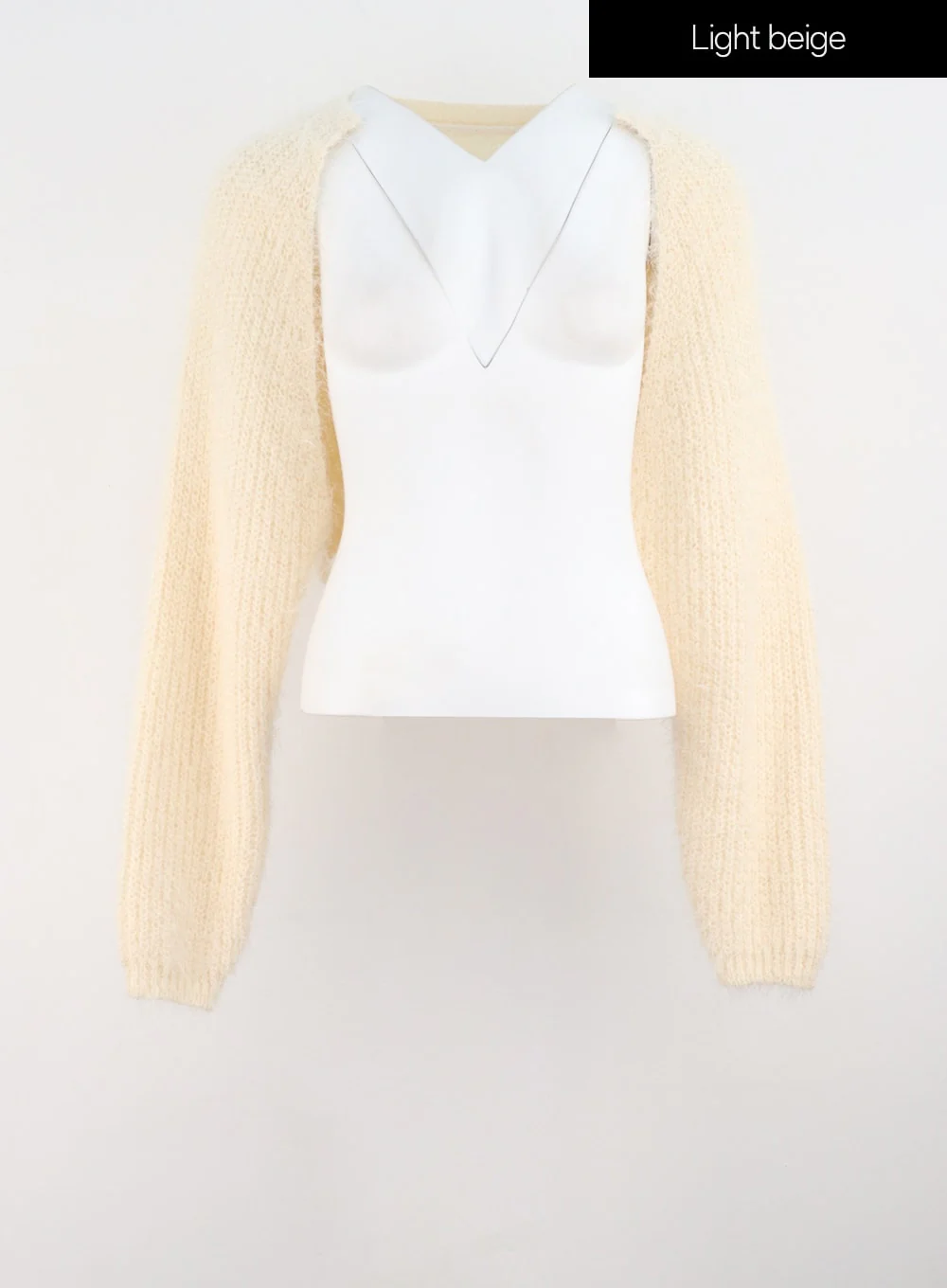 Fuzzy Crop Bolero IS304 - Image 10