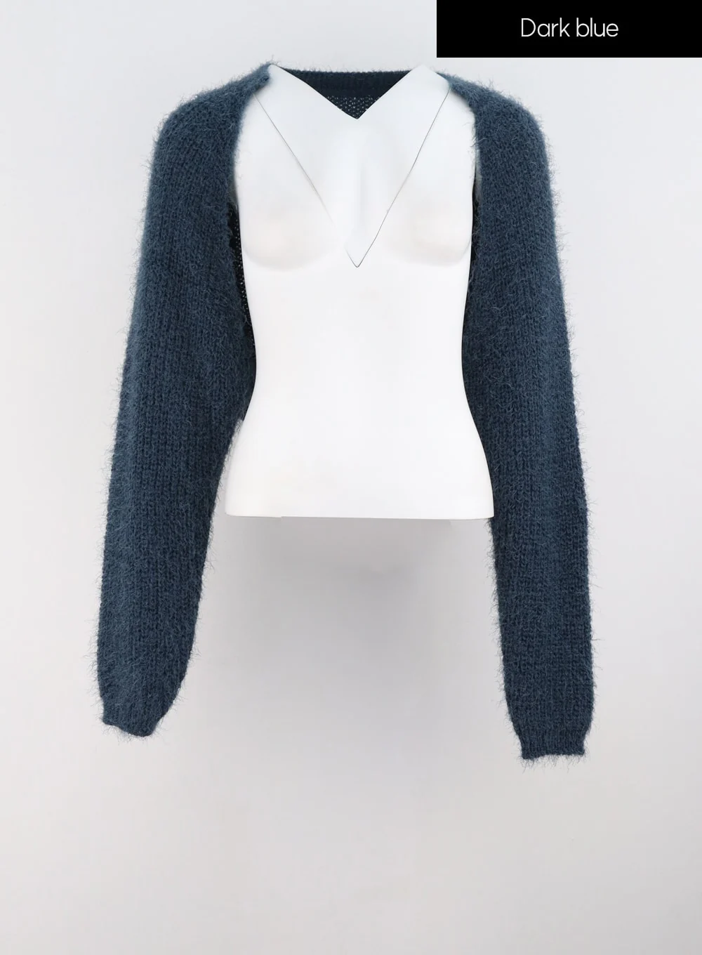 Fuzzy Crop Bolero IS304 - Image 11