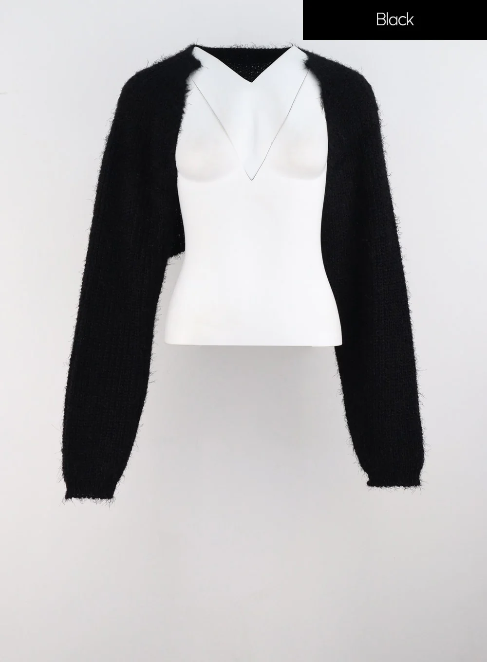 Fuzzy Crop Bolero IS304 - Image 13