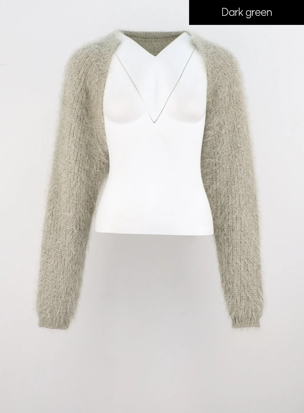 Fuzzy Crop Bolero IS304 - Image 14