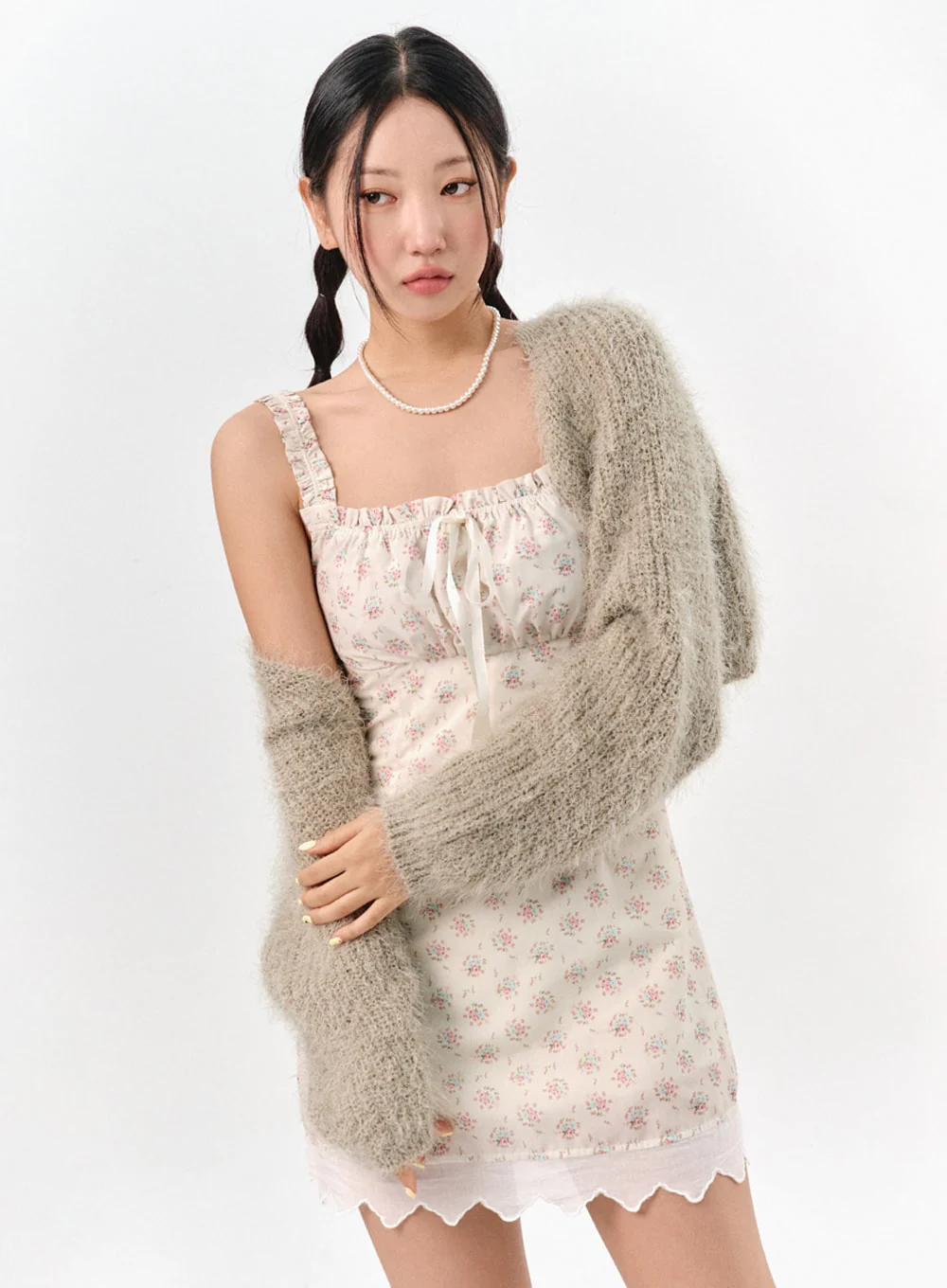 Fuzzy Crop Bolero IS304 - Image 5
