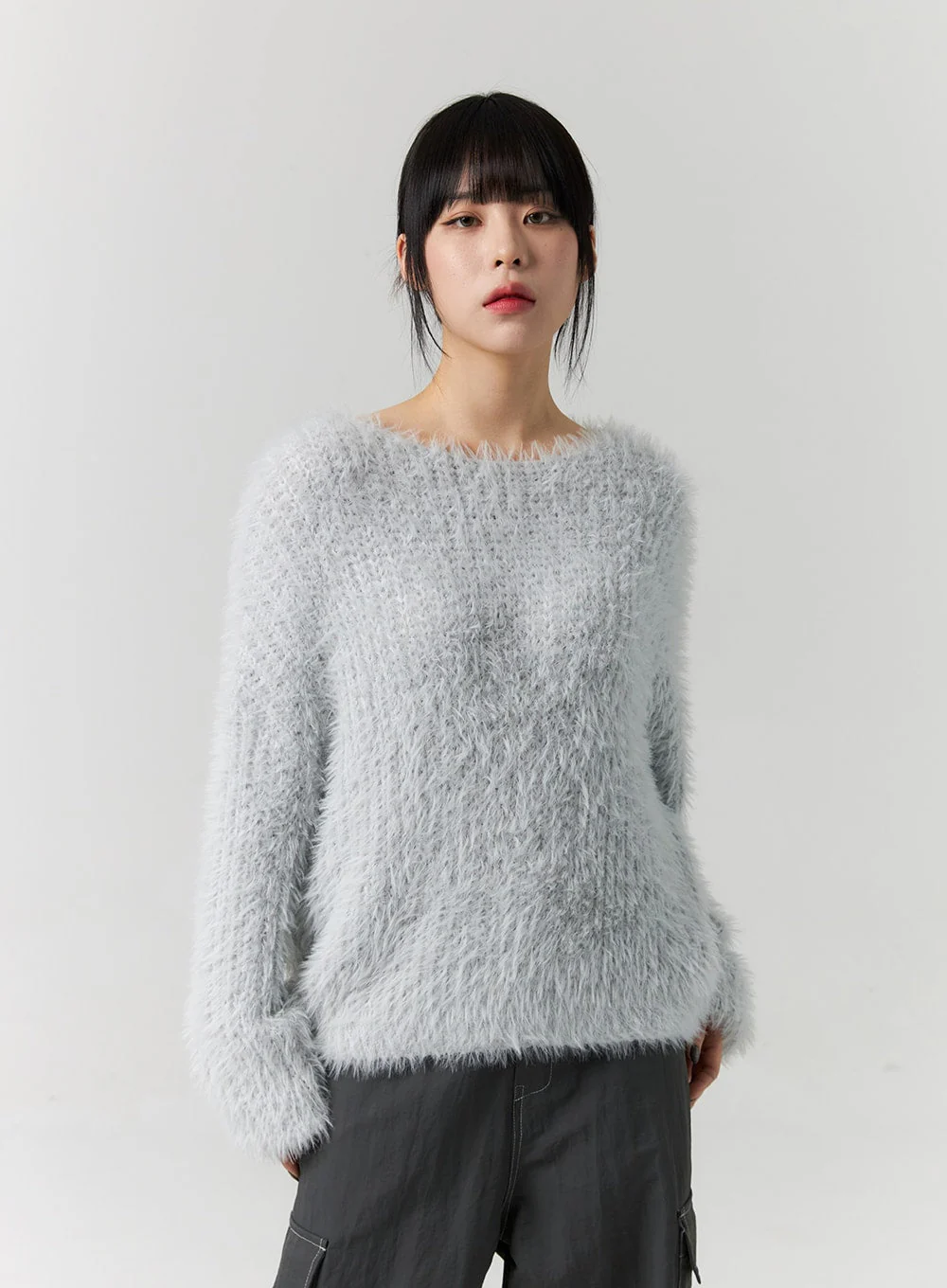 Fuzzy Knit Sweater CS313 - Image 9