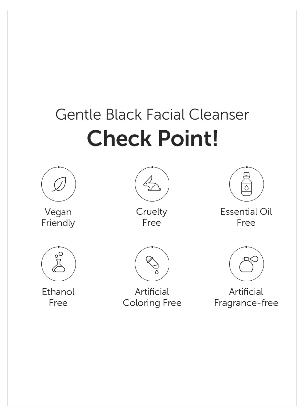 Gentle Black Facial Cleanser (140ml) - Image 11