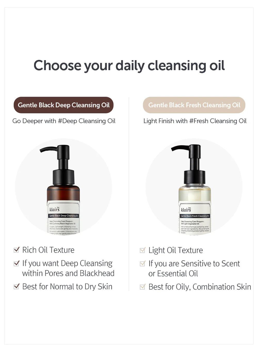 Gentle Black Fresh Cleansing Oil (150ml) - Image 14