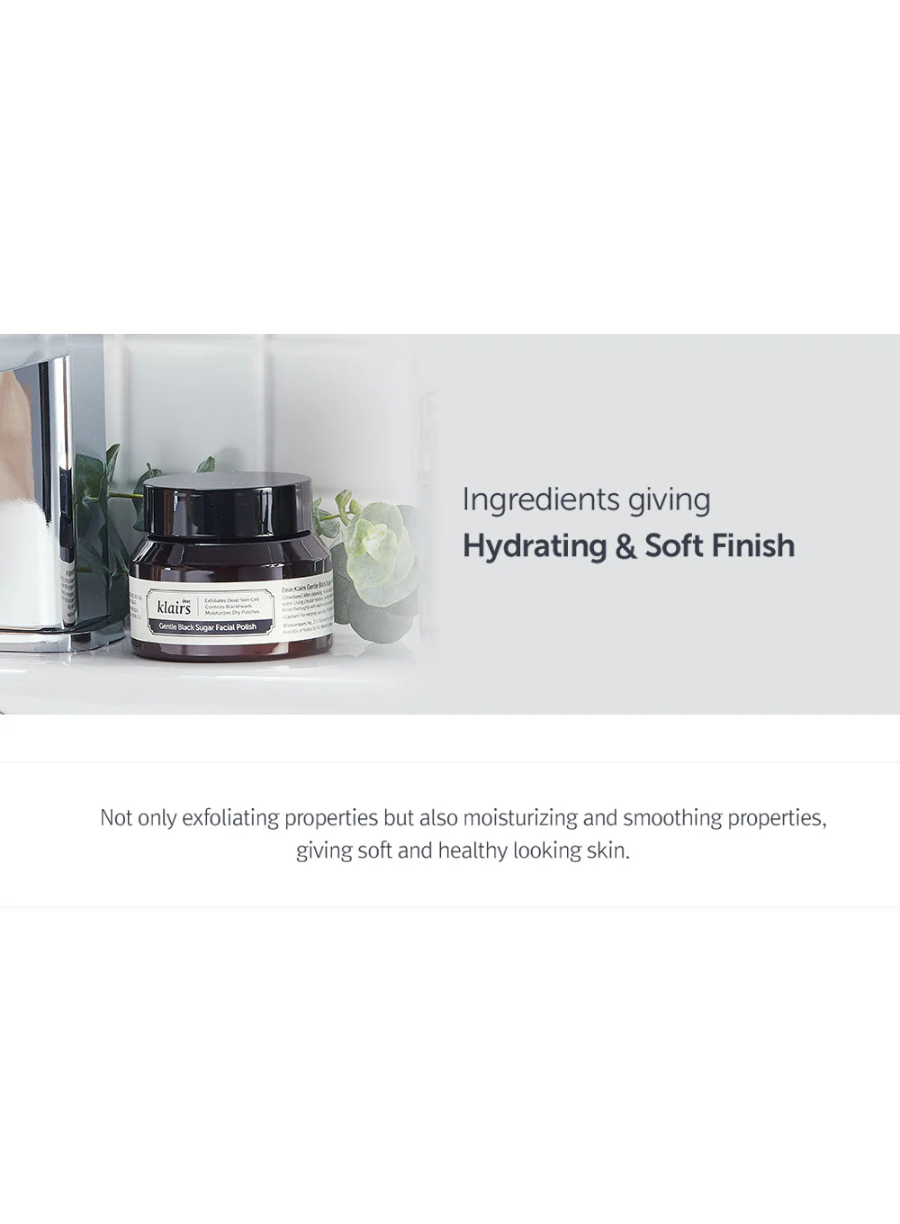 Gentle Black Sugar Facial Polish (110g) - Image 7
