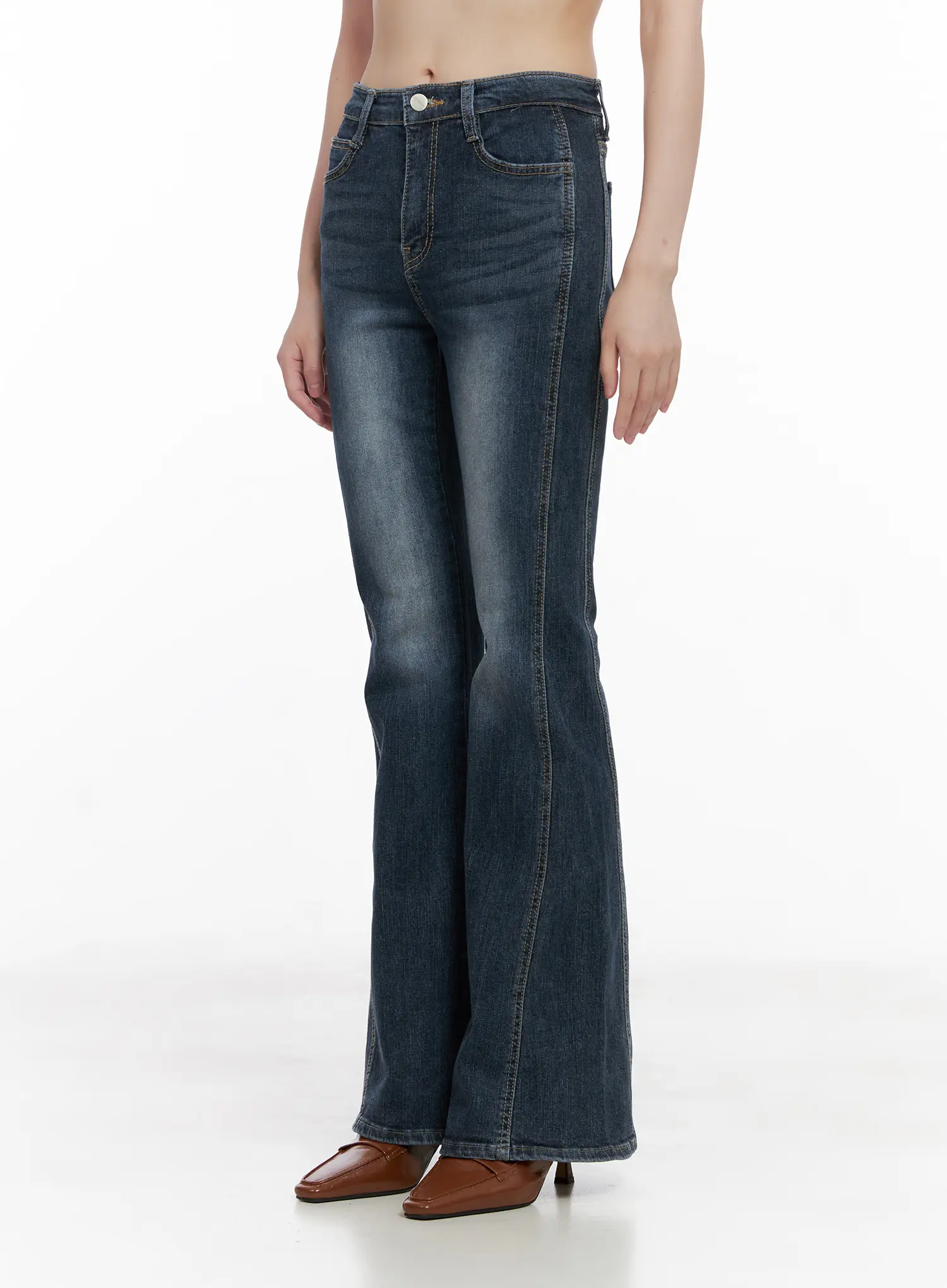 Giana High Waist Flare Jeans CG519 - Image 10