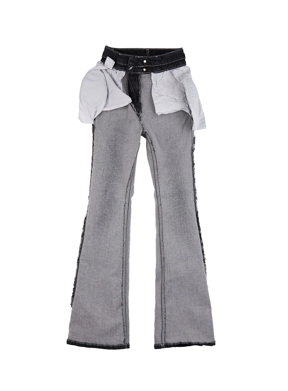 Gigi Two-Button Slim Bootcut Jeans CG421 - Image 7