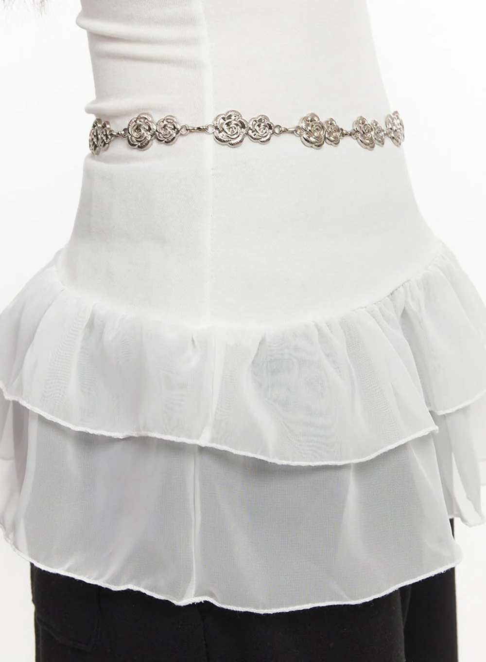 Glam Rose Chain Belt IA524 - Image 4