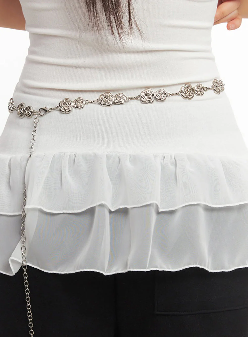 Glam Rose Chain Belt IA524 - Image 5