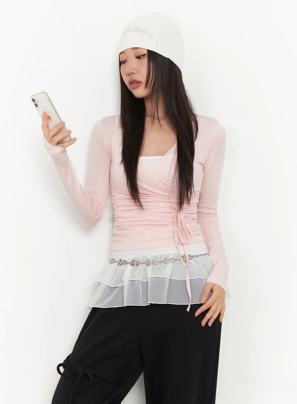 Glam Rose Chain Belt IA524 - Image 6