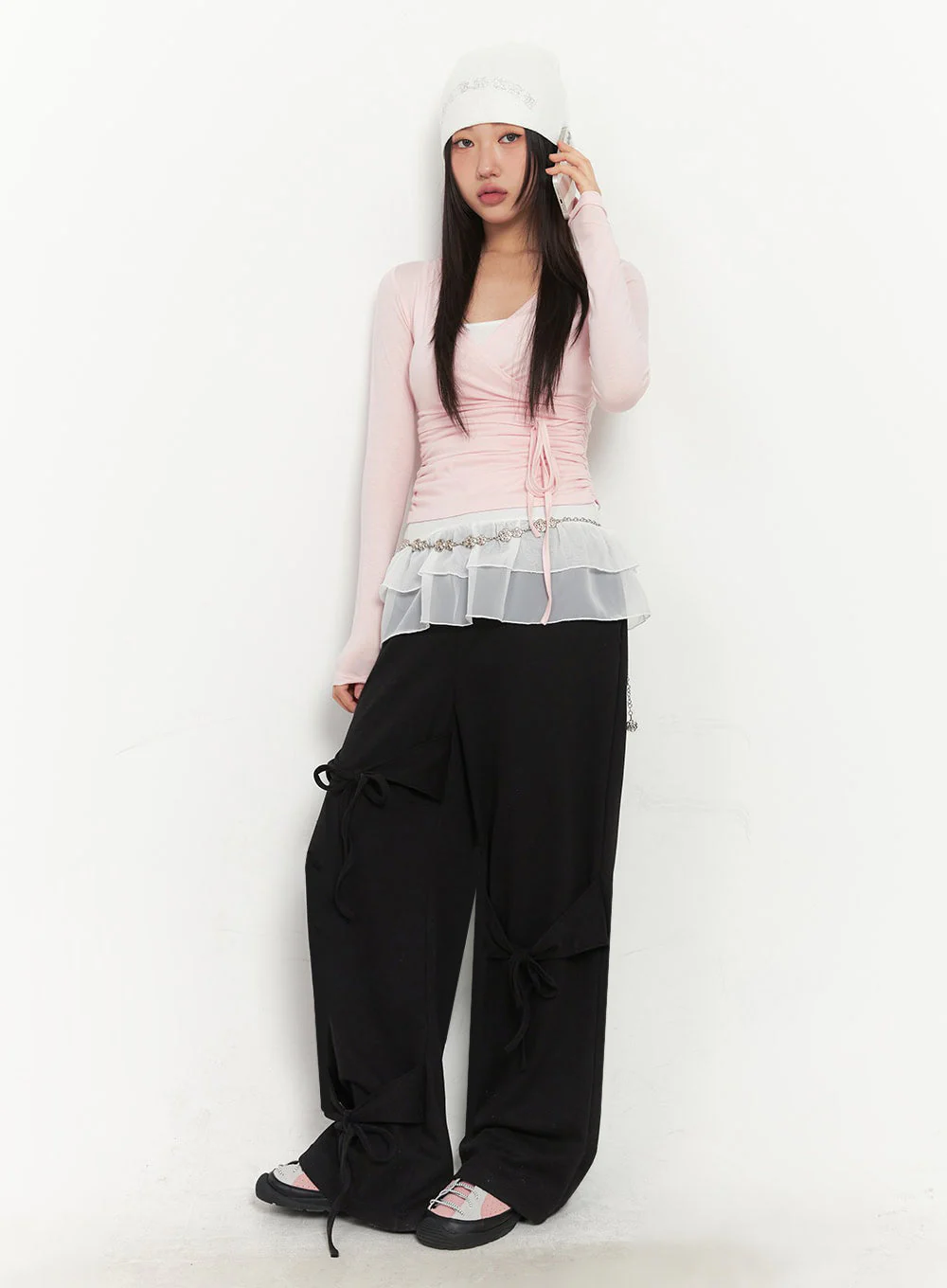 Glam Rose Chain Belt IA524 - Image 7