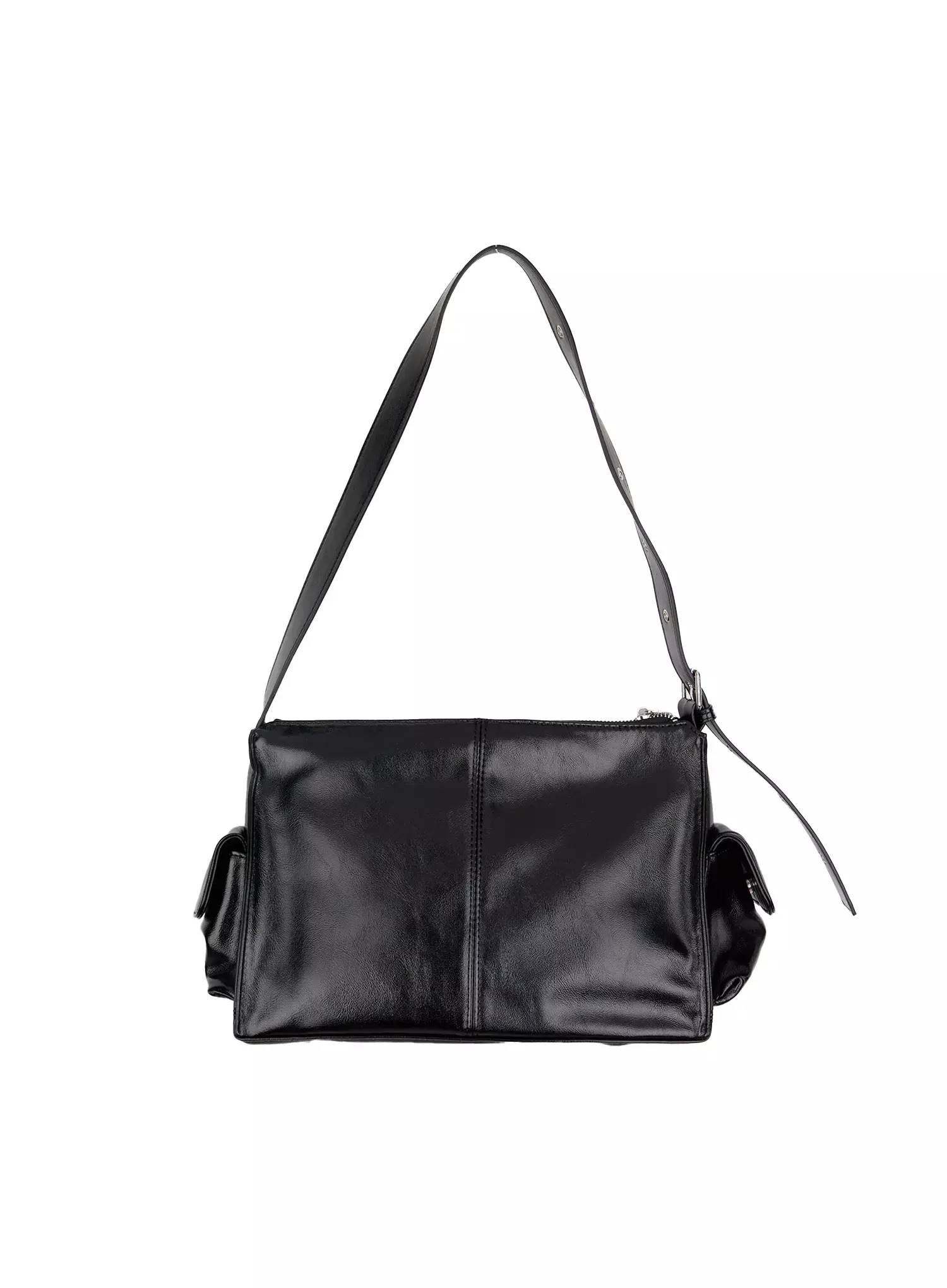 Glossy Pocket Shoulder Bag IM509 - Image 8
