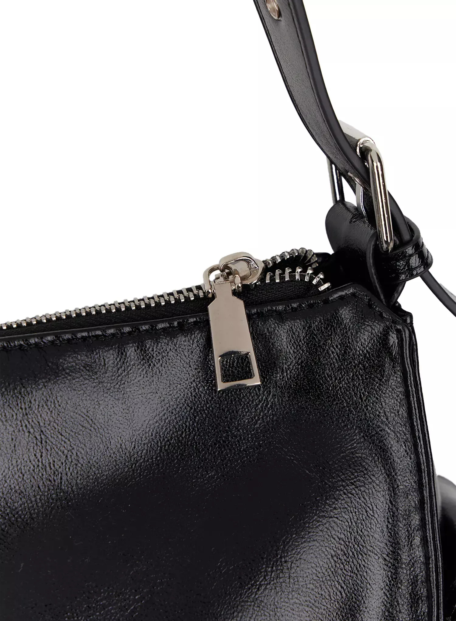 Glossy Pocket Shoulder Bag IM509 - Image 9