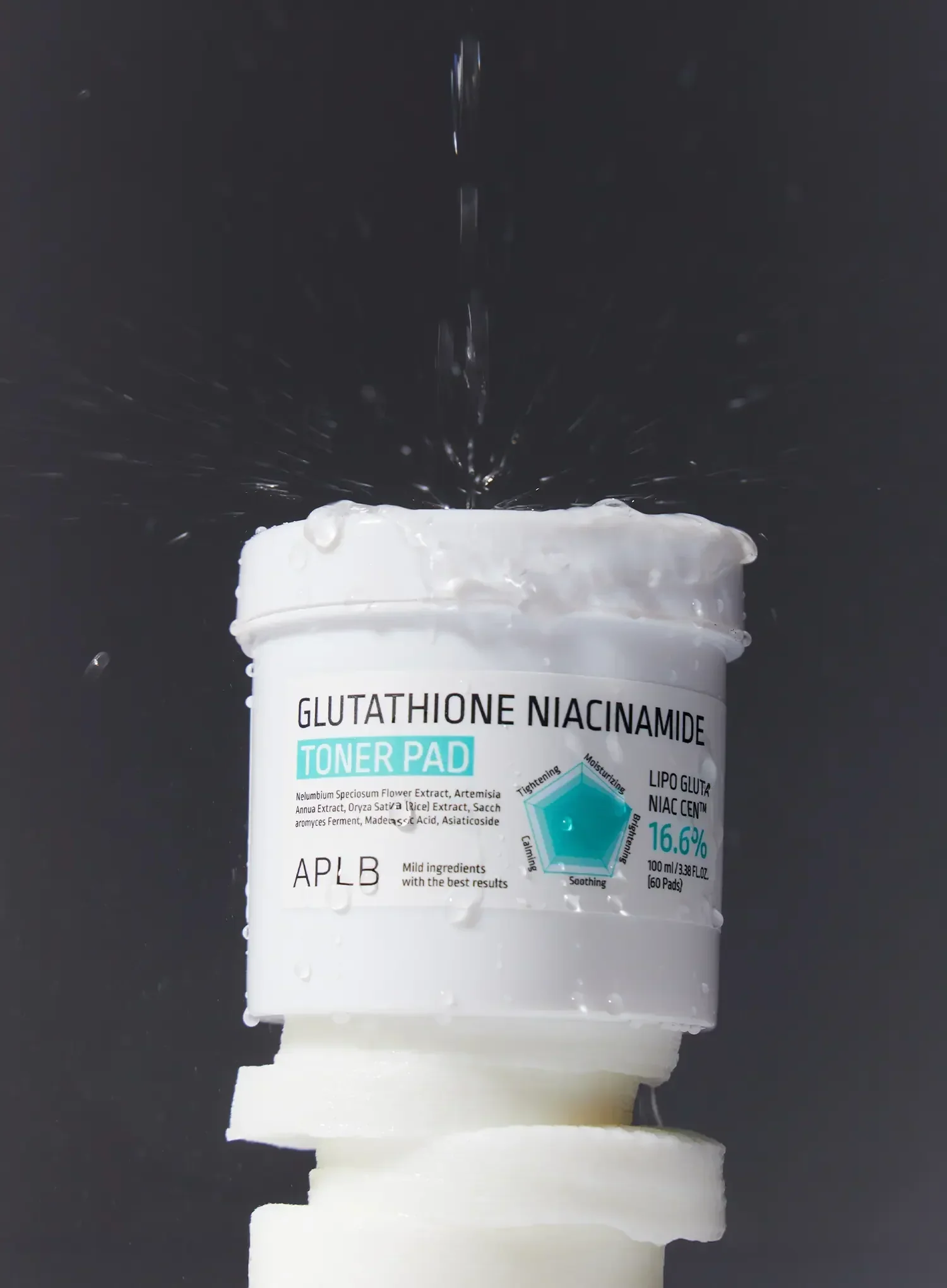 Glutathione Niacinamide Toner Pad (60ea) - Image 2