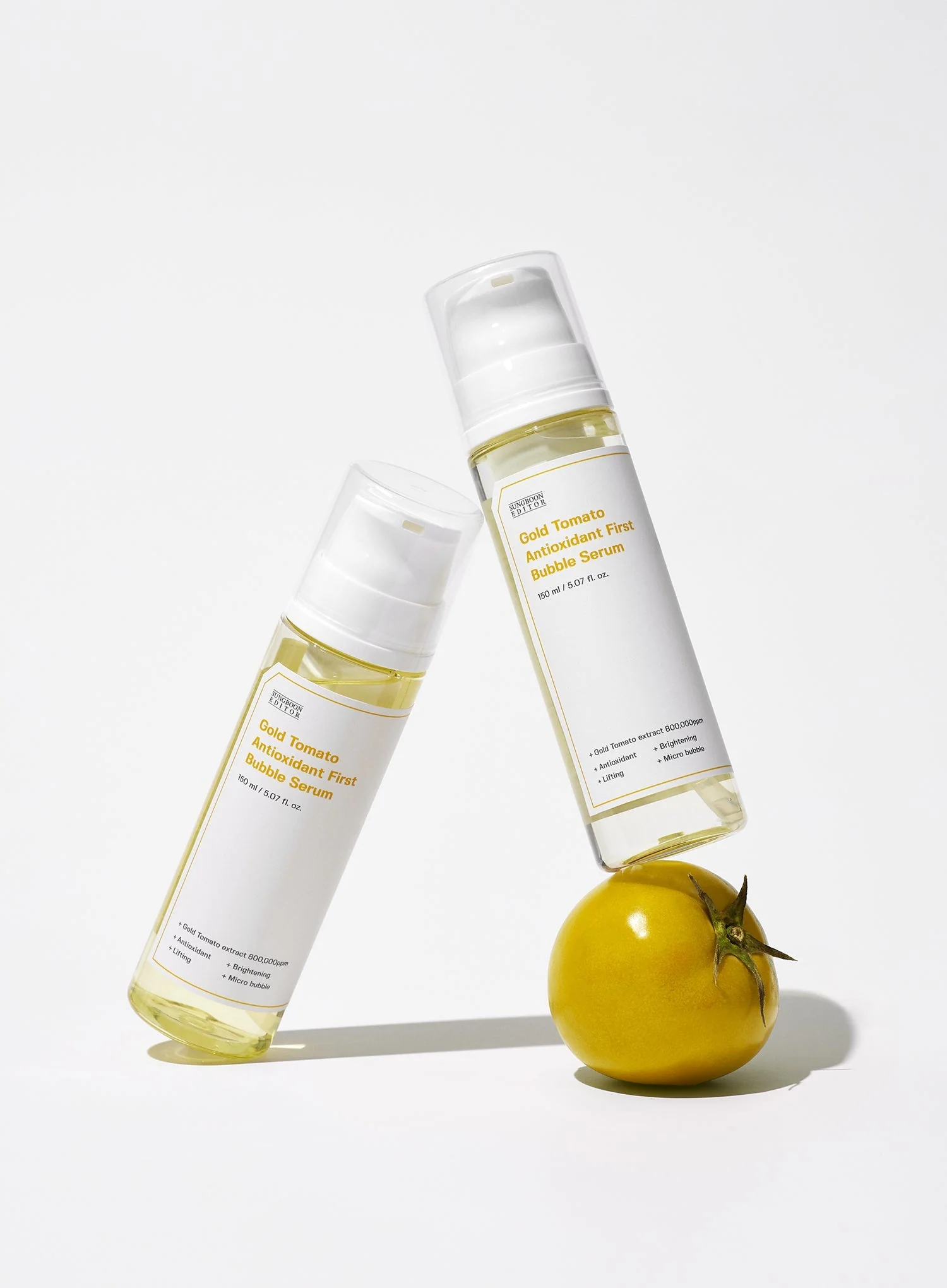Gold Tomato Antioxidant First Bubble Serum (150ml) - Image 4