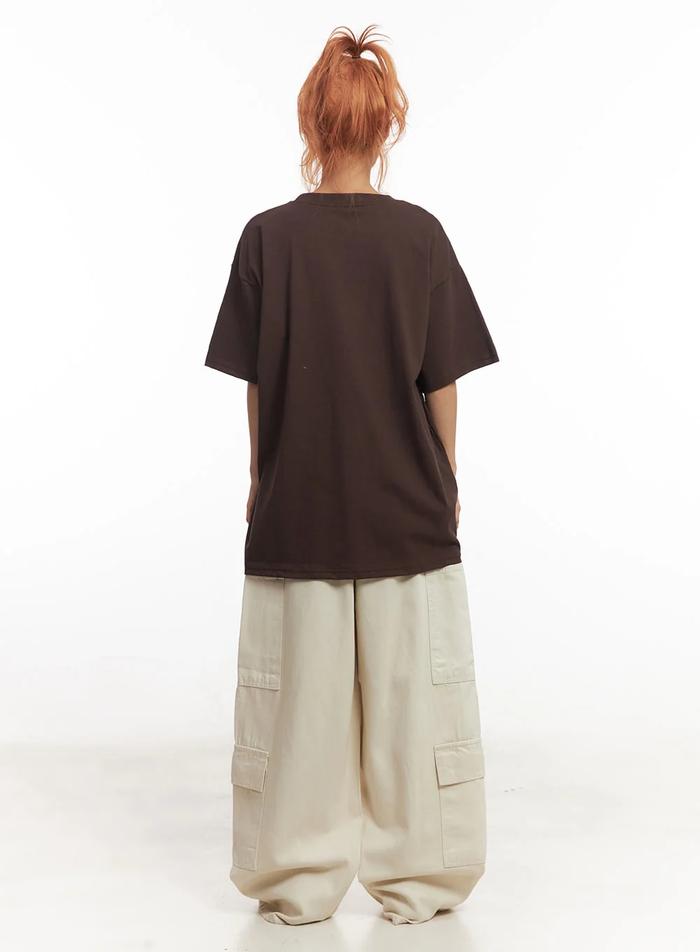 Golden Pup Graphic Oversize T-Shirt IM528 - Image 11