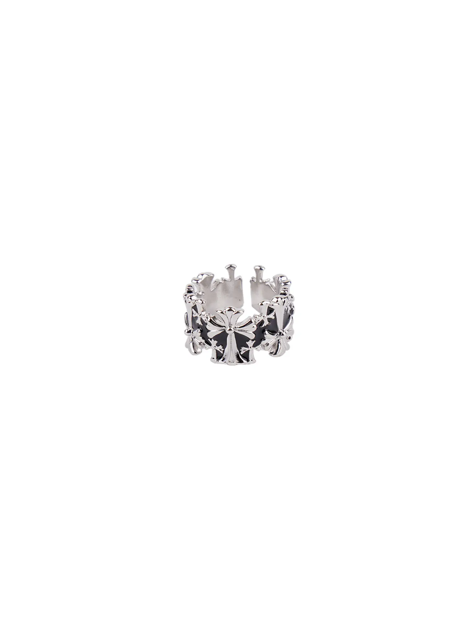 Gothic Bold Cross Ring CF525 - Image 7