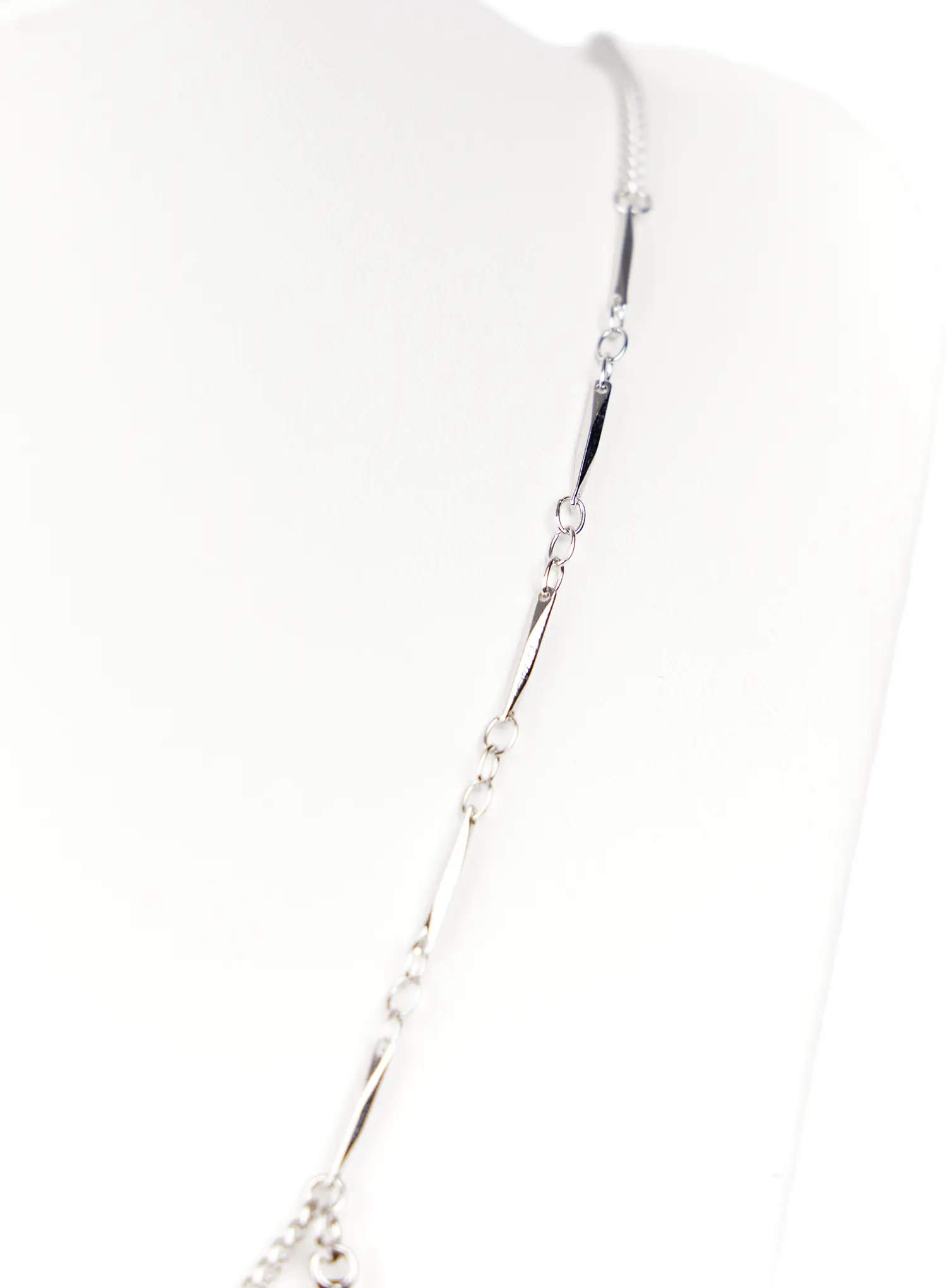 Gothic Cross Chain Necklace CA527 - Image 5