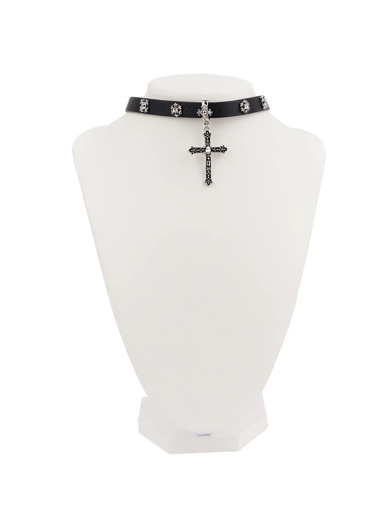 Gothic Cross Choker CM505 - Image 3