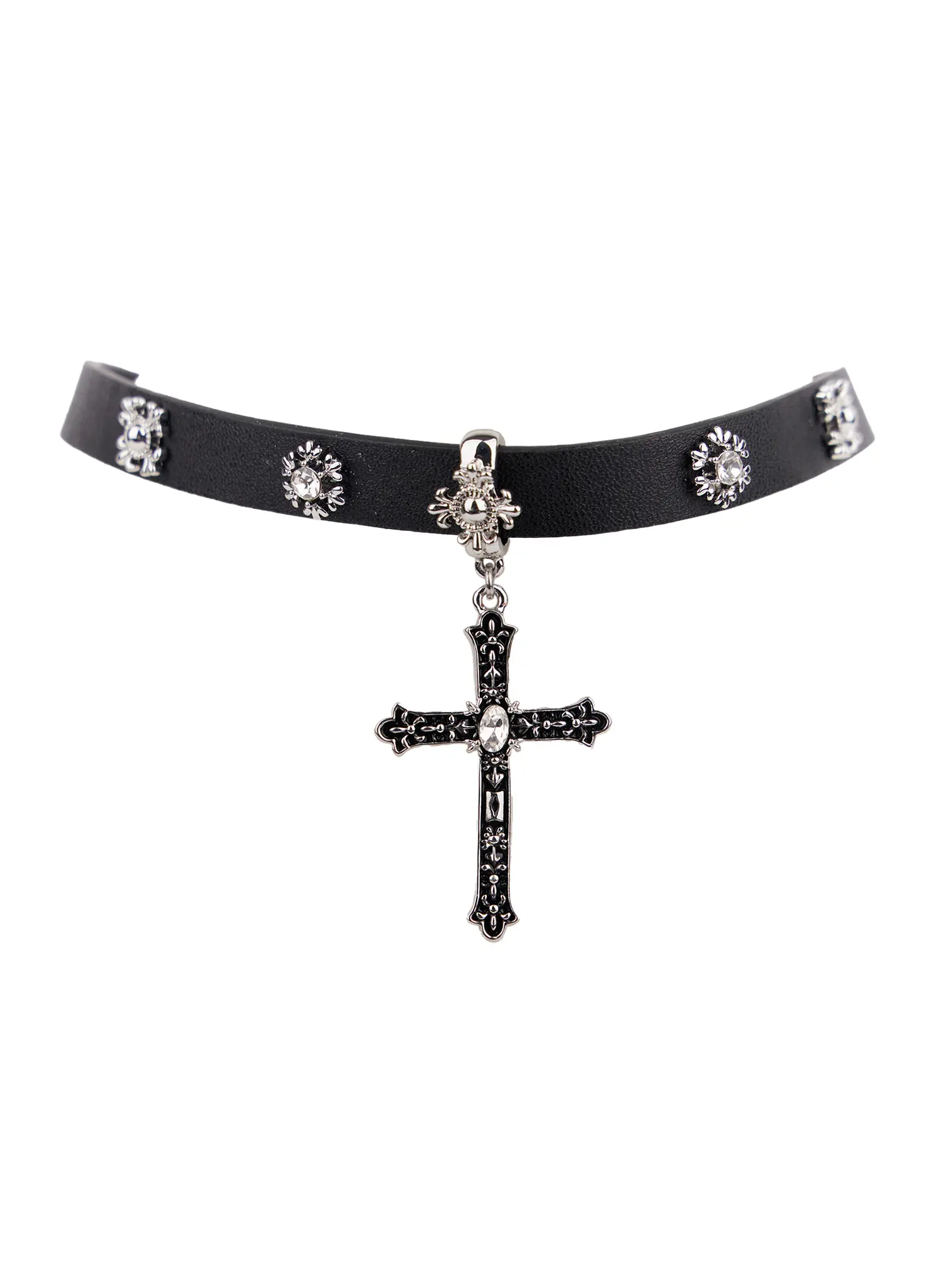 Gothic Cross Choker CM505 - Image 4