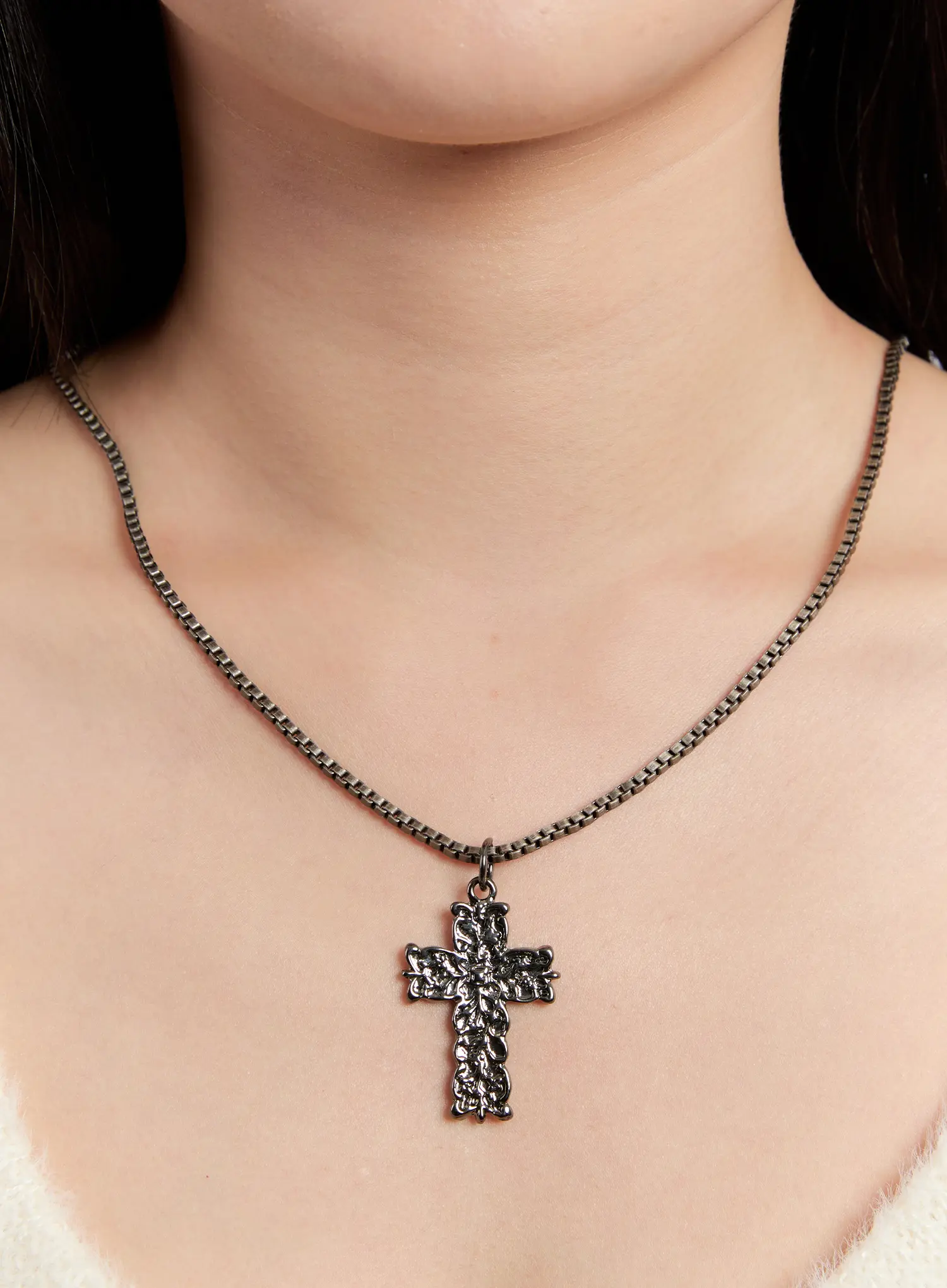 Gothic Cross Pendant Necklace IN528 - Image 2