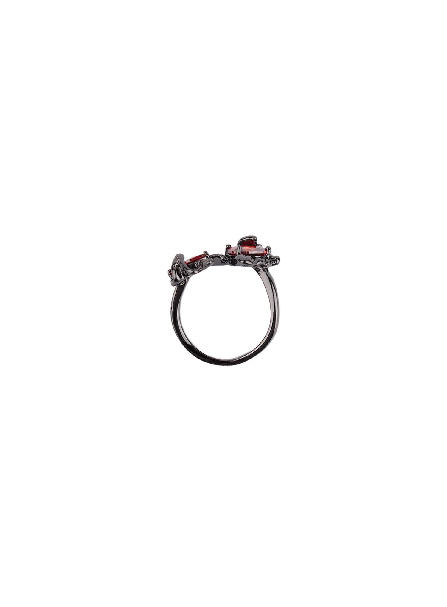 Gothic Red Cubic Ring CF525 - Image 6