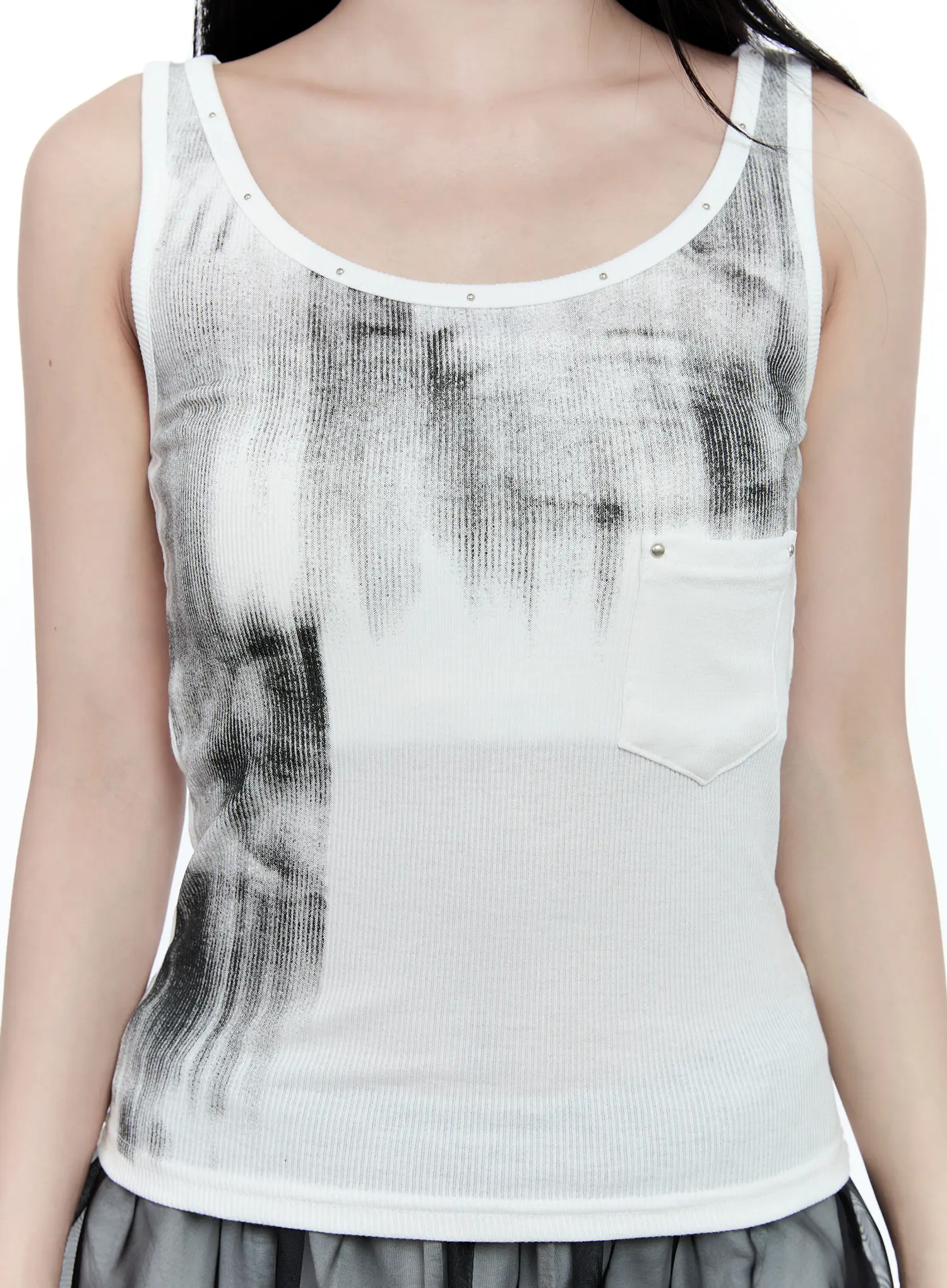 Gradient Ribbed Tank Top CG507 - Image 3