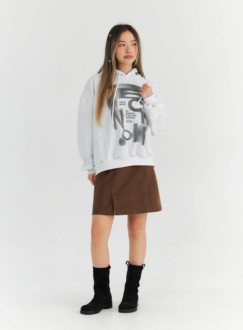Graphic Hoodie Sweatshirt CN313 - Image 2