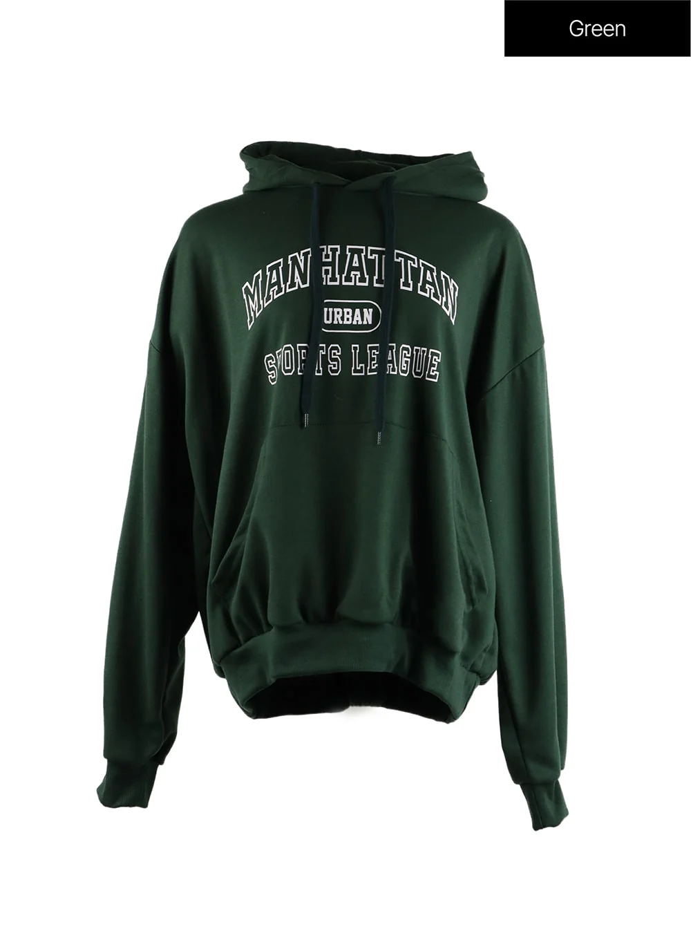 Graphic Lettering Oversized Hoodie IF408 - Image 10