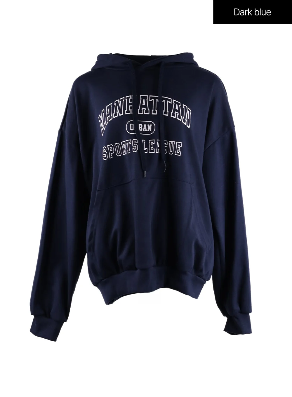 Graphic Lettering Oversized Hoodie IF408 - Image 11