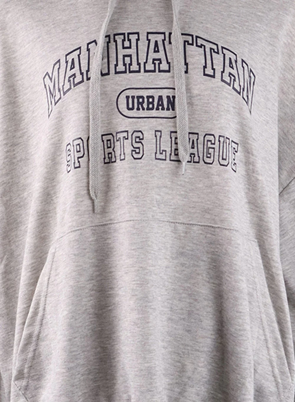 Graphic Lettering Oversized Hoodie IF408 - Image 2