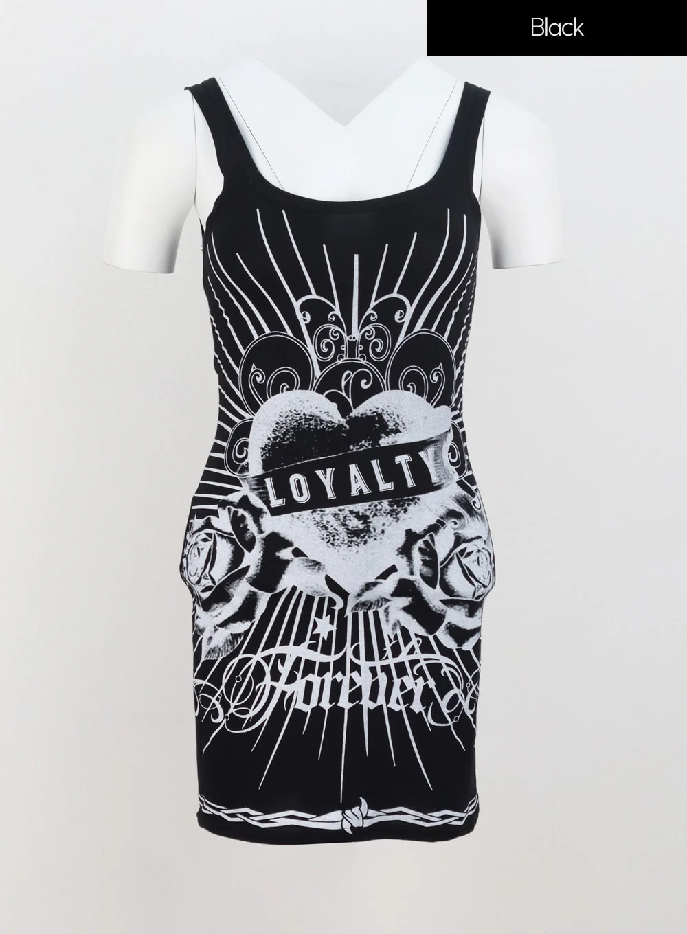 Graphic Mini Dress IU312 - Image 15