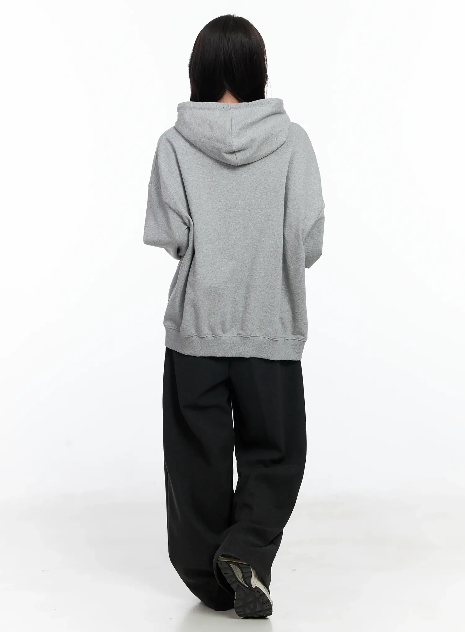 Graphic Oversized Hoodie IJ529 - Image 8
