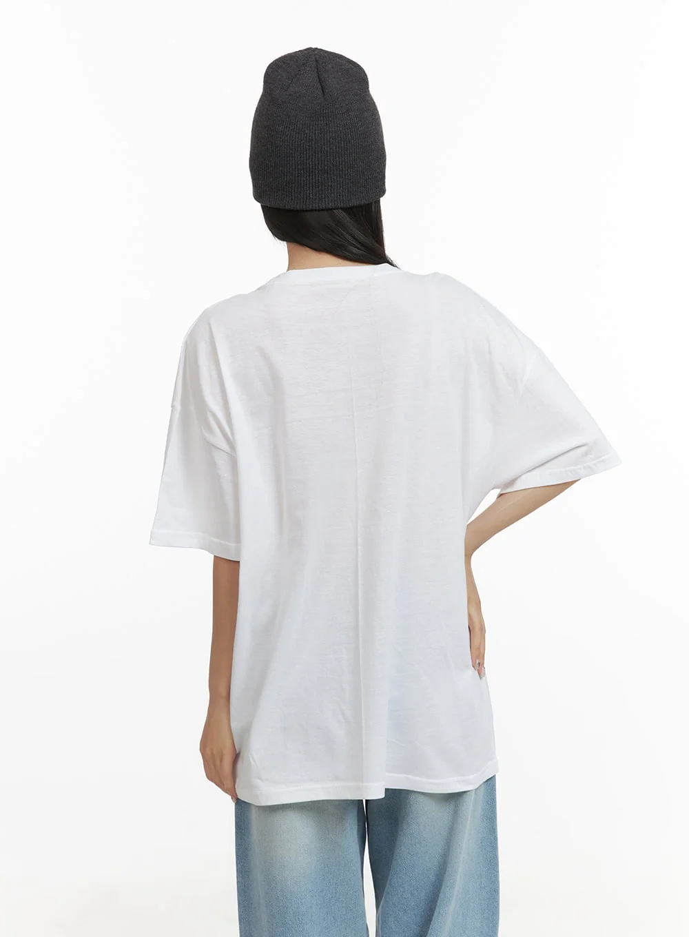 Graphic Oversized T-Shirt CY423 - Image 4