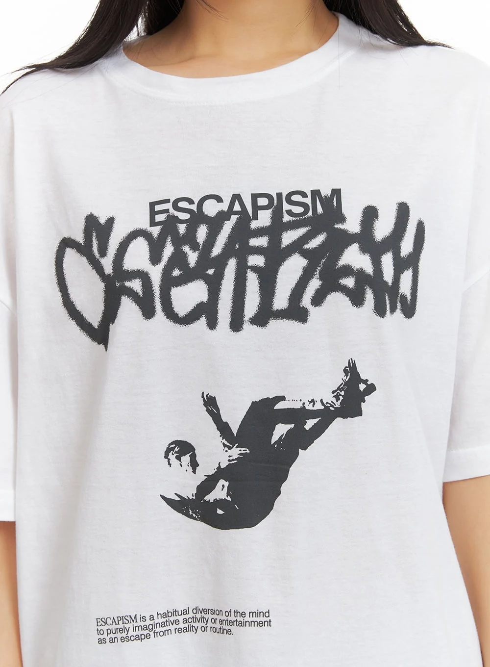 Graphic Oversized T-Shirt CY423 - Image 5