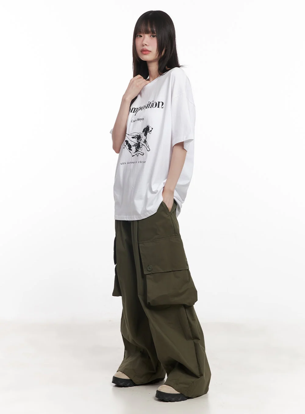 Graphic Oversized T-Shirt CY520 - Image 6