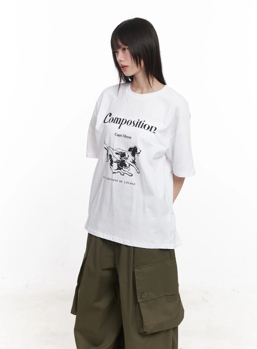Graphic Oversized T-Shirt CY520 - Image 7